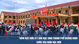 Today, more than 371,000 students in Quang Ninh city begin the new school year