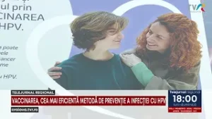 VACCINAREA, CEA MAI EFICIENTĂ METODĂ DE PREVENȚIE A INFECȚIEI CU HPV