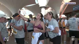 Paki Silva is a liver transplant recipient and one of the organizers of the "Trasplante Vida" race