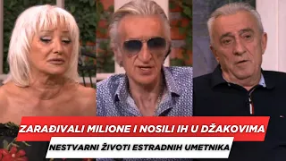 POSLE RUCKA - Zaradjivali milione i nosili ih u dzakovima - Nestvarni zivoti estradnih umetnika!