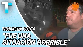 "They shot me while I was on the ground": The SHOCKING ACCOUNT from the motorcycle robbery victim
