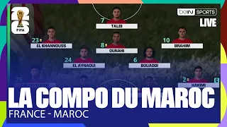 LIVE - A SURPRISE in MOROCCO'S LINEUP to CHALLENGE FRANCE?