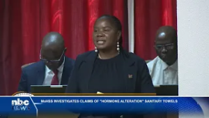 MoHSS INVESTIGATES CLAIMS OF "HORMONE ALTERATION" SANITARY TOWELS - nbc