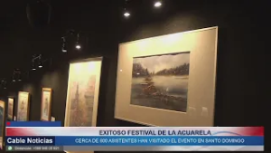 20 FEB 2026 Quinta edición del Festival de la Acuarela brilla en Santo Domingo