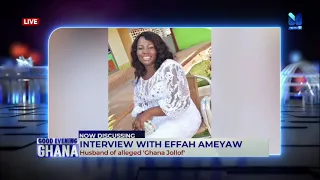 Husband of alleged Ghana Jollof Effah Ameyaw speaks and narrates what happened