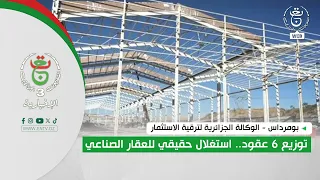Boumerdès - Algerian Investment Promotion Agency | Distribution of 6 contracts... Real utilizatio...
