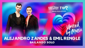 Alejandro Zandes & Emil Rengle - Bailando Solo | Finala Eurovision România 2026 (@TVR1)