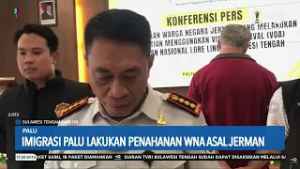 STHI - Imigrasi Palu Lakukan Penahanan WNA Asal Jerman