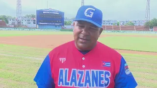 Declaraciones de Marcos Naranjo, nuevo mánager de los Alazanes de Granma