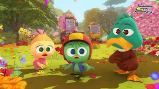 Spacetoon | Calimero | Priscilla, Pierrot, and Valeriano are always ready to help Calimero 🥰