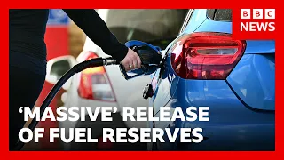 Why will the G7 release 100m barrels of European fuel reserves? | BBC News