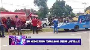 BERITA BASO PLEMBANG - NAK MIDEMKE RUMAH TEBAKAR MOBIL DAMKAR LAJU TEBALEK
