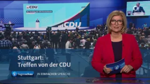 tagesschau in Einfacher Sprache 19:00 Uhr, 20.02.2026