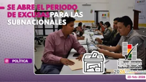 ¡Atención jurados! Se abre el periodo de excusas para las Subnacionales