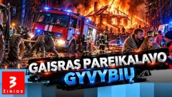 Naktinis gaisras Kėdainių rajone virto tragedija – gelbėtojams kelią blokavo purvas