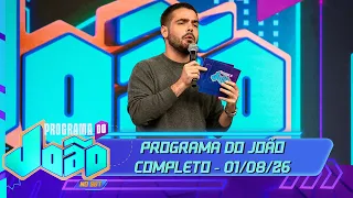 Programa do João with Leão Lobo, Flor, Carol Lekker, and Matheus Baldi | (08/01/26)