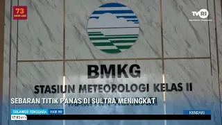 SEBARAN TITIK PANAS DI SULTRA MENINGKAT