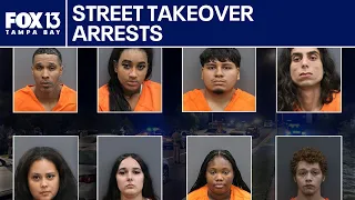 16 arrested after Brandon street takeover: FHP