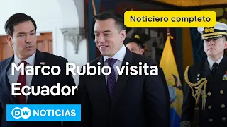 🔴DW News September 9: Ecuador strengthens ties with the U.S.