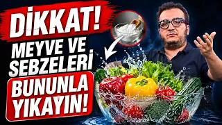 Warning! Wash Your Fruits and Vegetables With This!
