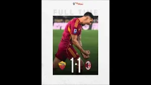 TELE RADIO SINTESI - Roma-Milan 1-1 (Nardo-Sabatino)