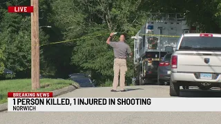 1 person dead, 1 injured in shooting on Maennerchor Avenue in Norwich