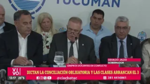 DICTAN LA CONCILIACIÓN OBLIGATORIA Y LAS CLASES ARRANCAN EL 3