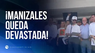 ¡Dolor en Manizales! Presidente confirma 5 muertos y miles de viviendas afectadas