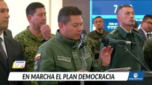 Plan Democracia desplegará 120.000 uniformados para blindar las elecciones del 8 de marzo