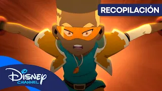 DRAGON STRIKER: ¡El épico viaje de Milo y Odward hacia Los Caballeros! ⚽ | @disneychannelES