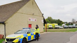 Five arrested on suspicion of preparing terrorist act after 'major incident' near UK air base
