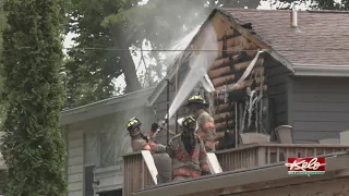 KELOLAND Firefighters battle two kinds of heat