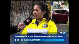 Baja presión genera lluvias dispersas con actividad eléctrica en costa sur y centro