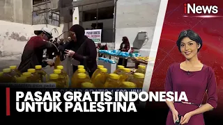 Pasar Gratis Indonesia untuk Palestina! 1.500 Warga Dapat Pangan di Tengah Krisis Perang | (11/7)