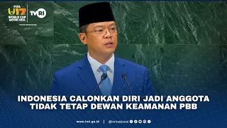 Indonesia Calonkan Diri Jadi Anggota Tidak Tetap Dewan Keamanan PBB