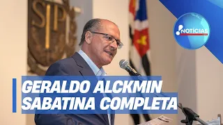 Sabatina com Geraldo Alckmin (17/09/26) | Completo