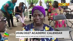 2026/2027 Academic Calendar: GAUA strike fails to halt the  arrival of KNUST freshmen - News