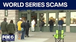 World Series ticket, merch scam warnings | FOX6 News Milwaukee
