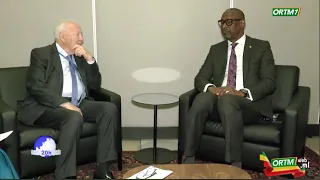 NEW YORK - MINISTER DIOP MEETS WITH DIPLOMATS DURING THE 81ST UN GENERAL ASSEMBLY