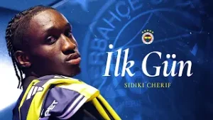 Yeni Transferimiz Sidiki Cherif'in Fenerbahçe'mizdeki İlk Günü ve İlk Antrenmanı