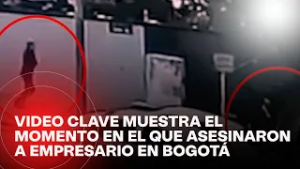 Video con el momento exacto en el que asesinaron al empresario Gustavo Aponte: pieza clave