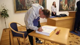 Vedení města přijalo účastníky Olympiády dětí a mládeže