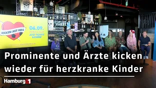 Kicken mit Herz 2026: Many Celebrities and Doctors Play Again for a Good Cause