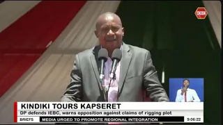 DP Kindiki defends IEBC, warns opposition against claims of rigging plot
