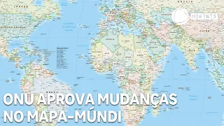UN approves new world map to reduce distortions between continents