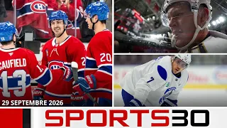 Canadiens kick off the season in style | Daily game highlights #Sports30