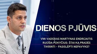 VMI vadovas Martynas Endrijaitis ruošia pokyčius: pasislėpti nepavyks? | DIENOS PJŪVIS