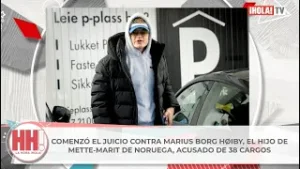 COMENZÓ EL JUICIO CONTRA MARIUS BORG HOIBY, EL HIJO DE METTE-MARIT DE NORUEGA, ACUSADO DE 38 CARGOS.