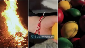 Korça ndez zjarret e pranverës, simbolizojnë fundin e dimrit dhe ardhjen e stinës së ngrohtë