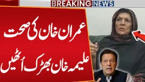 Imran Khan’s Health Update! Aleema Khan Criticizes PTI Leadership | Breaking News | Public News